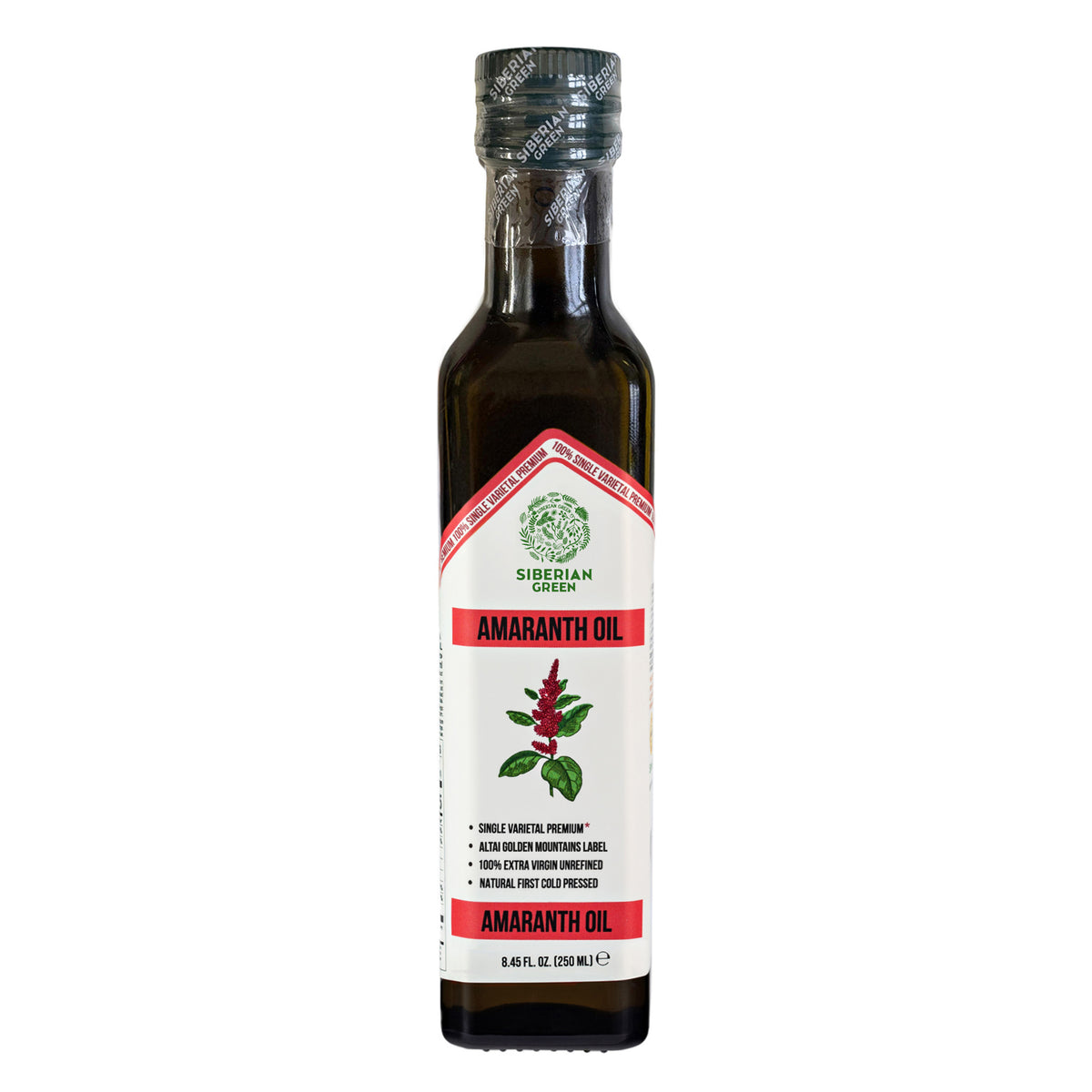 Siberian Green Amaranth Oil – 250ml Cold Pressed | Premium Skin & Wellness Oil