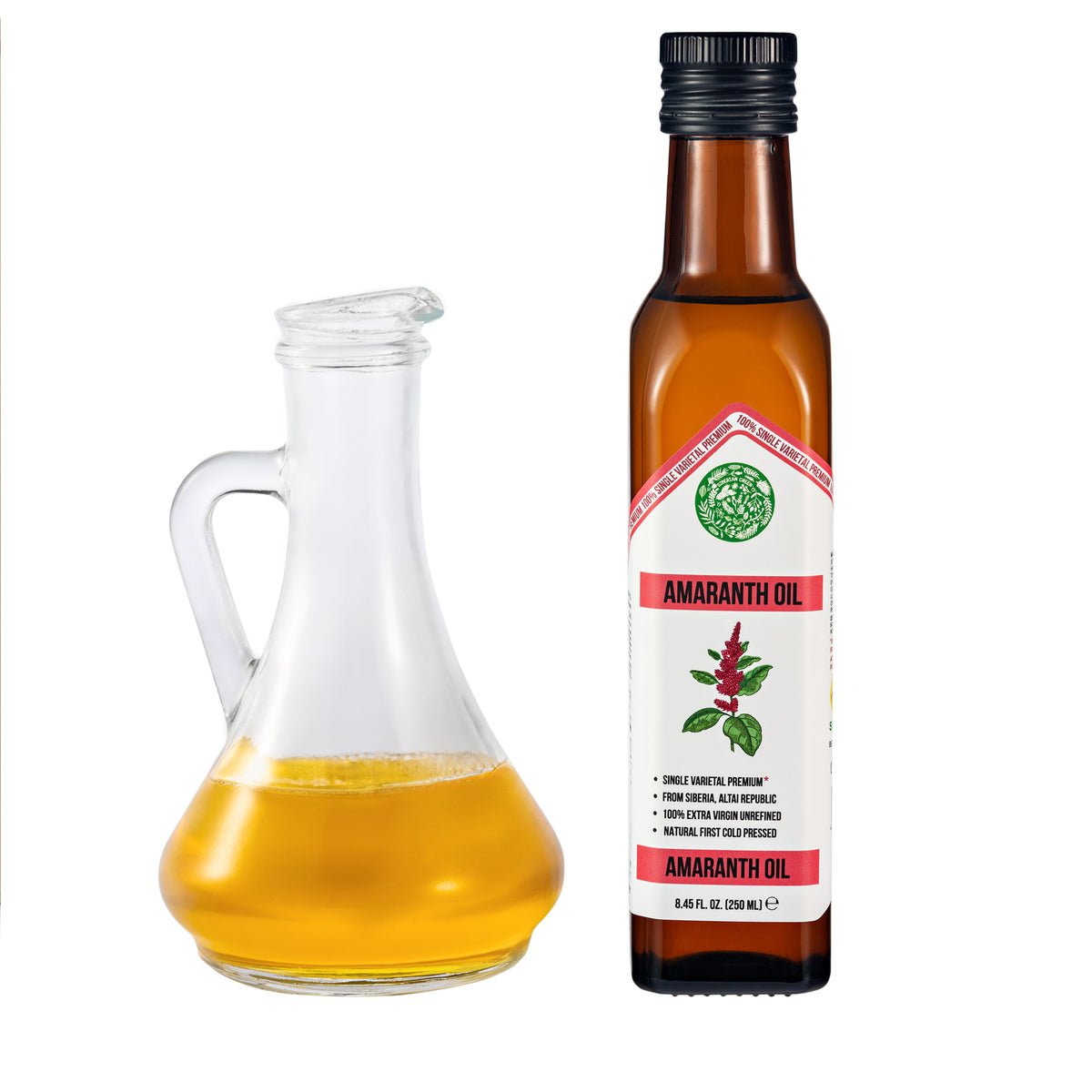 Siberian Green Amaranth Oil – 250ml Cold Pressed | Premium Skin &amp; Wellness Oil