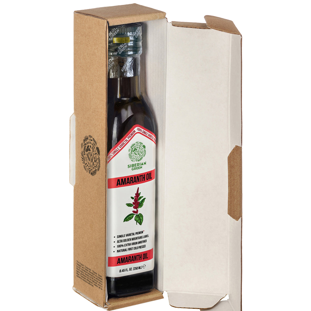 Siberian Green Amaranth Oil – 250ml Cold Pressed | Premium Skin & Wellness Oil