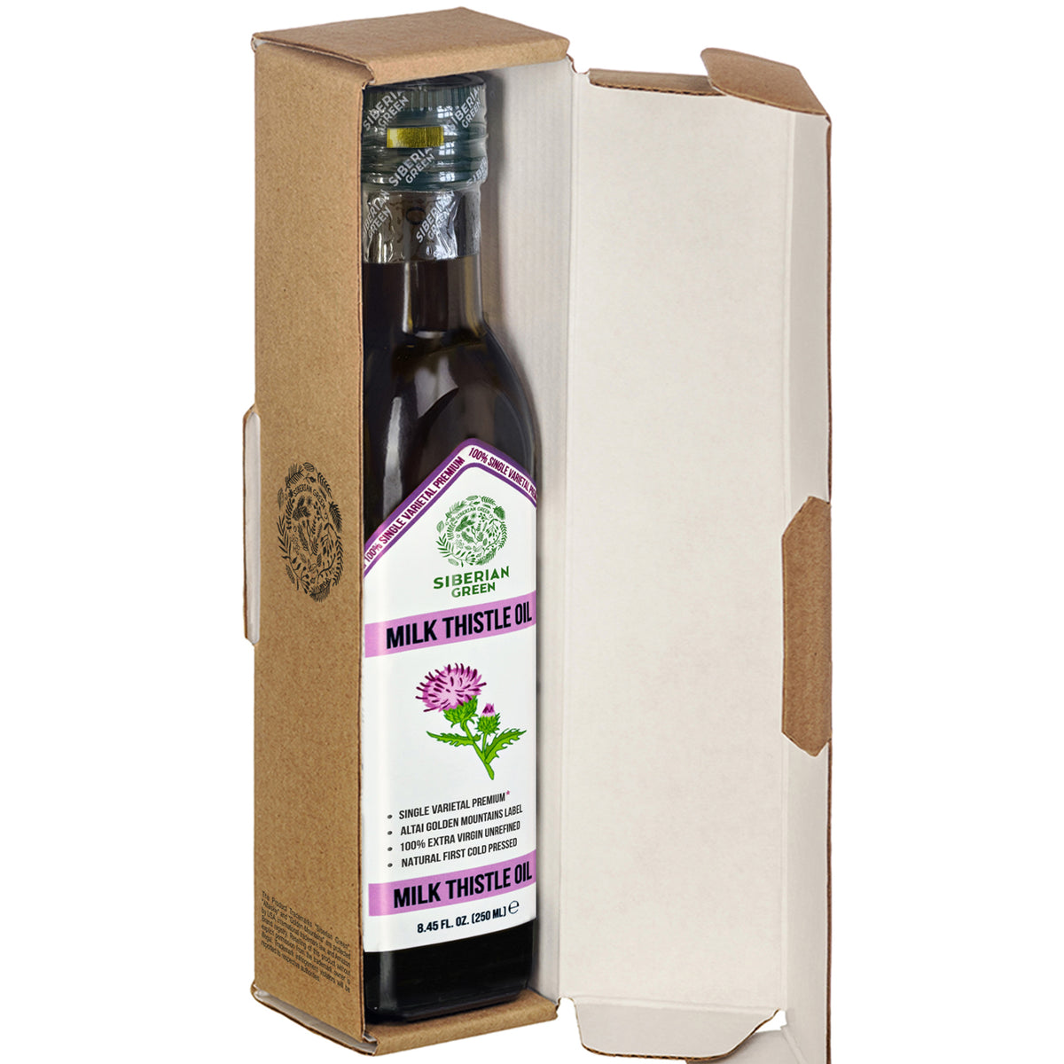 Siberian Green Milk Thistle Oil – 250 ml Extra Virgin