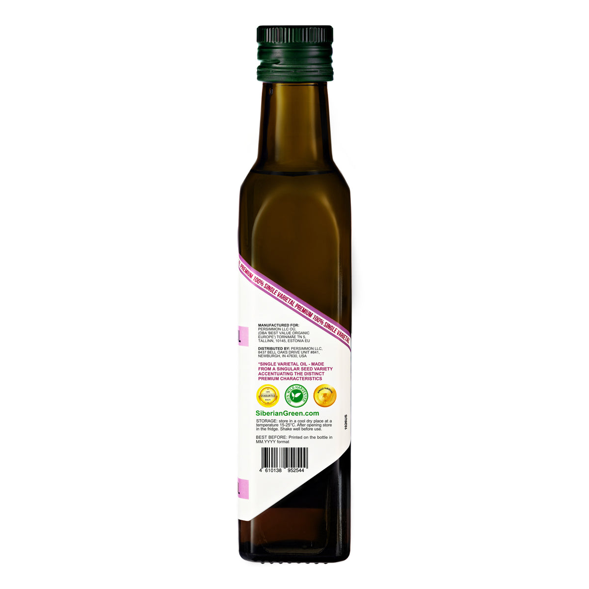 Siberian Green Milk Thistle Oil – 250 ml Extra Virgin