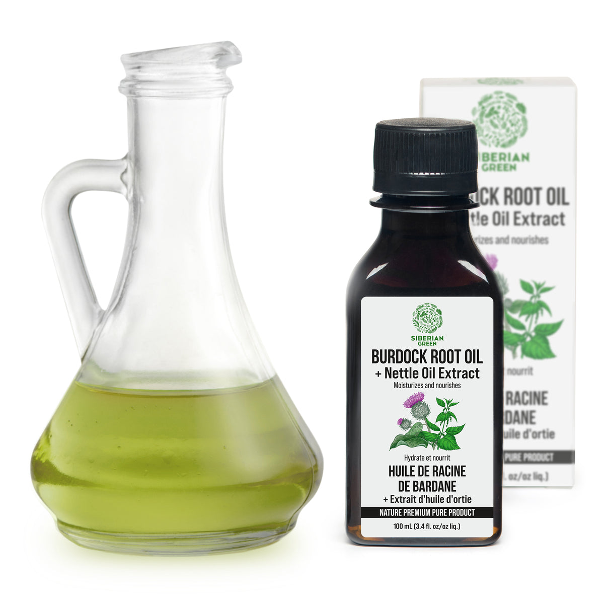 Burdock Oil with Nettle – Perfect Care for Your Hair