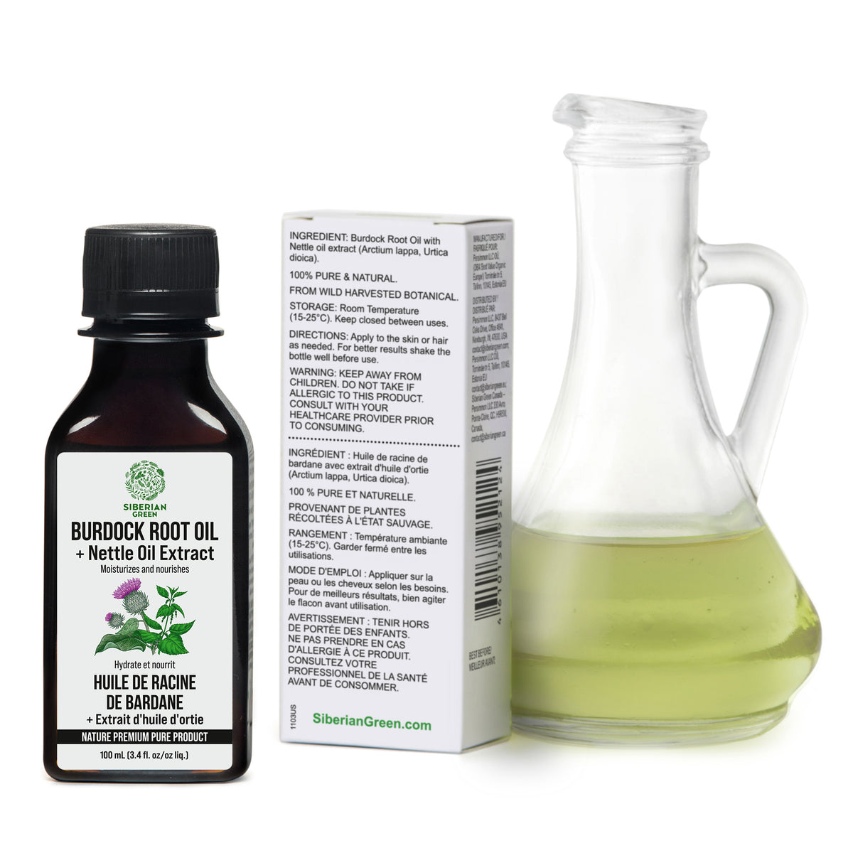 Burdock Oil with Nettle – Perfect Care for Your Hair