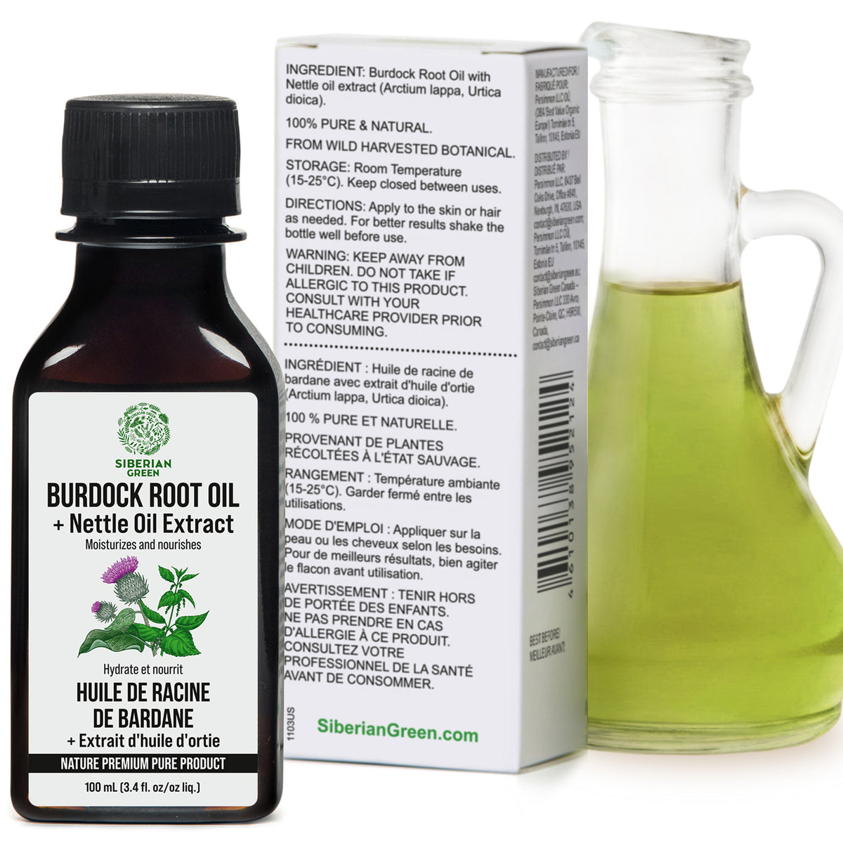 Burdock Oil with Nettle – Perfect Care for Your Hair
