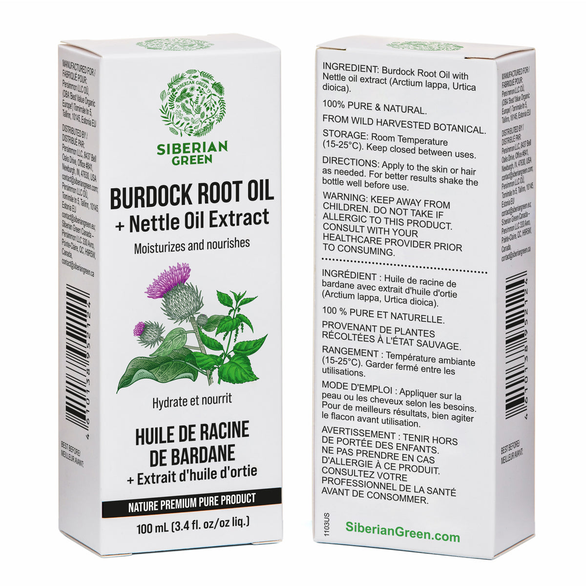Burdock Oil with Nettle – Perfect Care for Your Hair