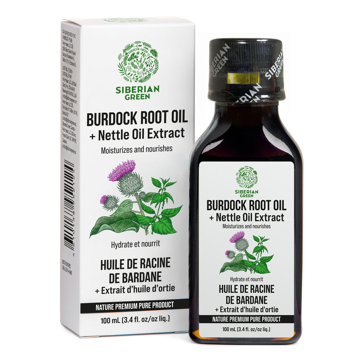Burdock Oil with Nettle – Perfect Care for Your Hair