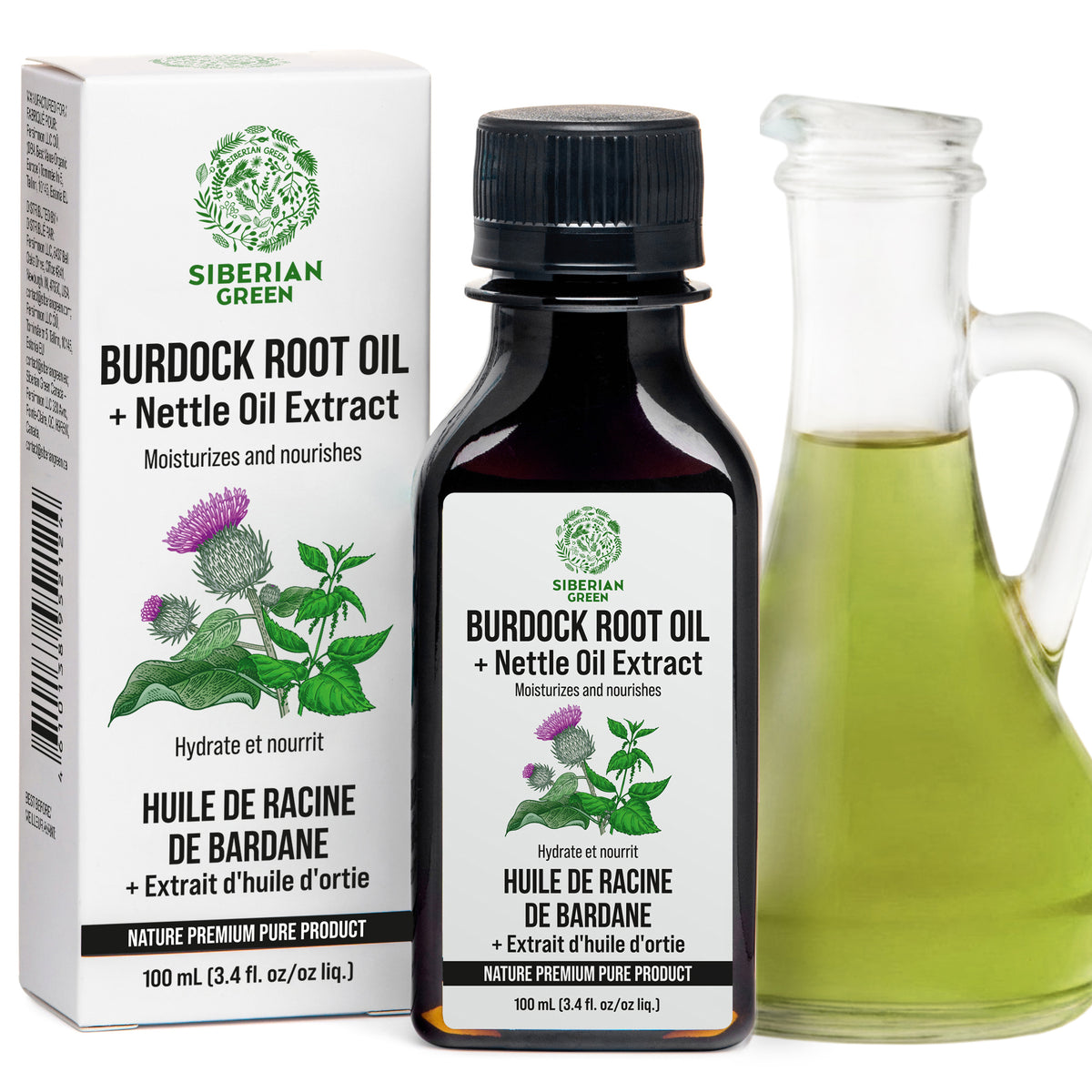 Burdock Oil with Nettle – Perfect Care for Your Hair