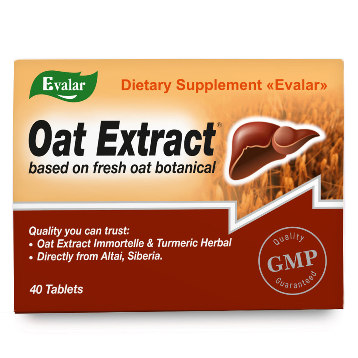 Ovesol Evalar Oat Extract 40 Tabs