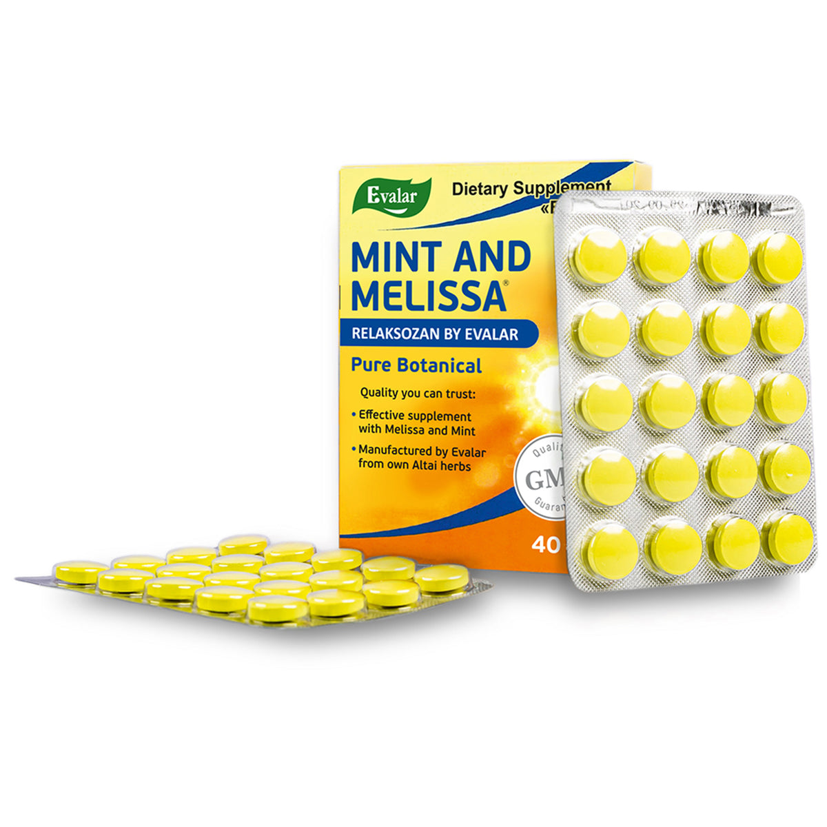 Evalar Melissa Mint 40 Tabs
