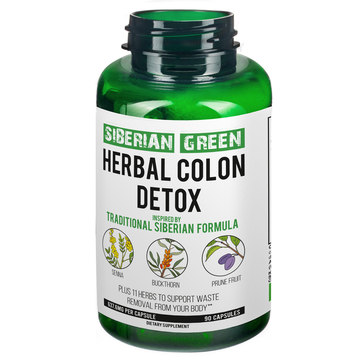 Herbal Colon Detox – Natural Colon Cleanse | Siberian Green