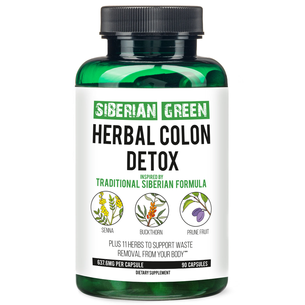 Herbal Colon Detox – Natural Colon Cleanse | Siberian Green