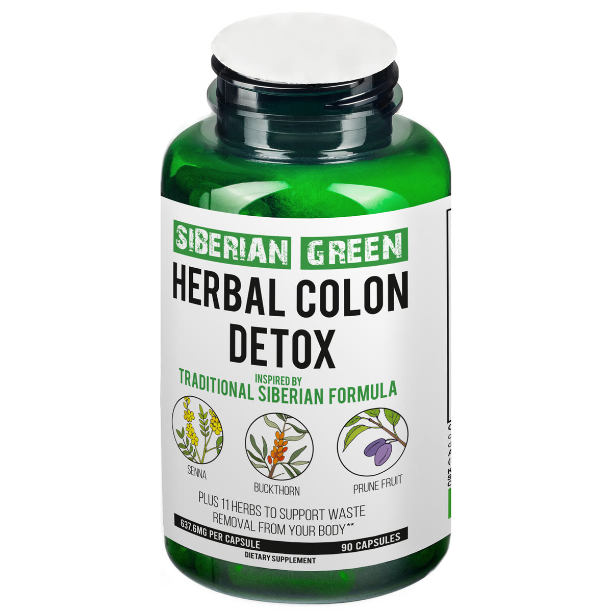 Herbal Colon Detox – Natural Colon Cleanse | Siberian Green