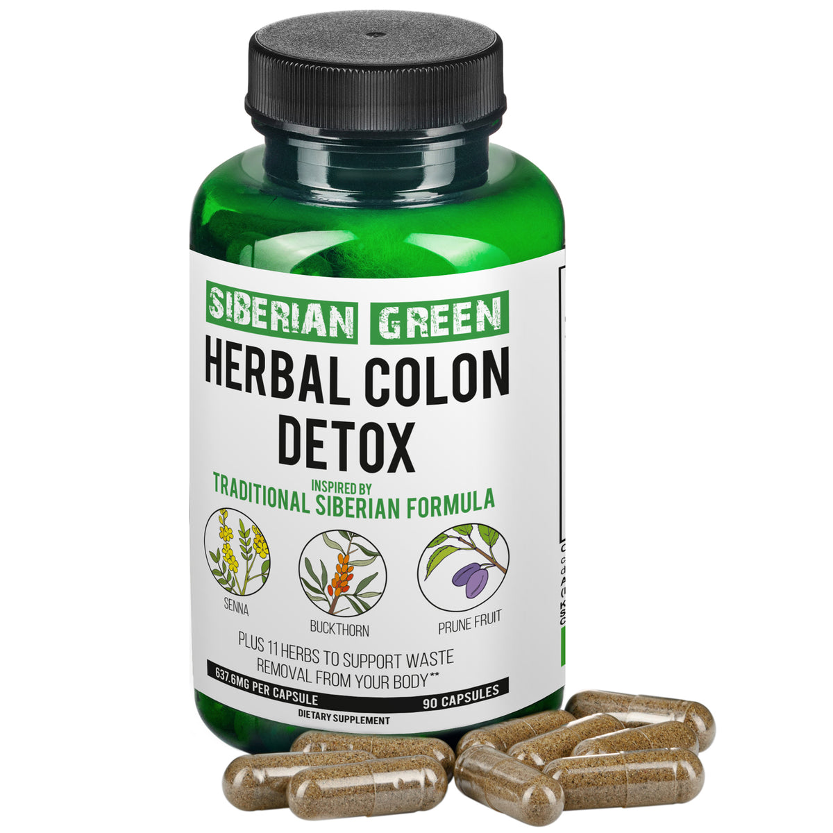 Herbal Colon Detox – Natural Colon Cleanse | Siberian Green