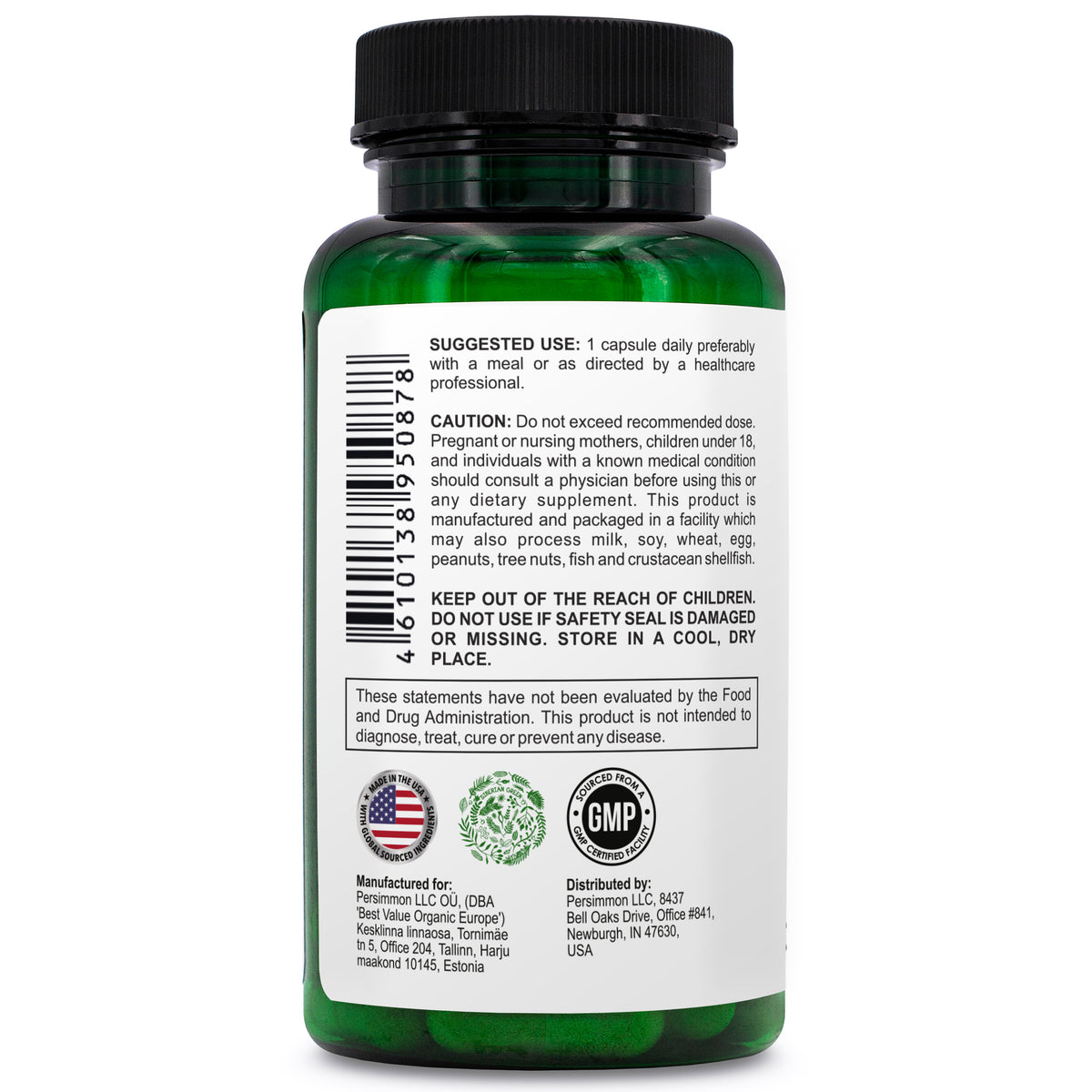 Siberian Green Lung Support Complex 60 Capsules - Traditional Formula Supplement Rich in Quercetin, Citrus Bioflavonoids, Pine Bark