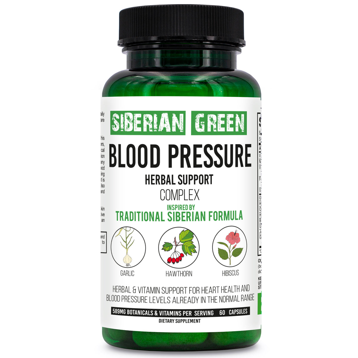 Best Hawthorn Supplement for High Blood Pressure: 60 tabs