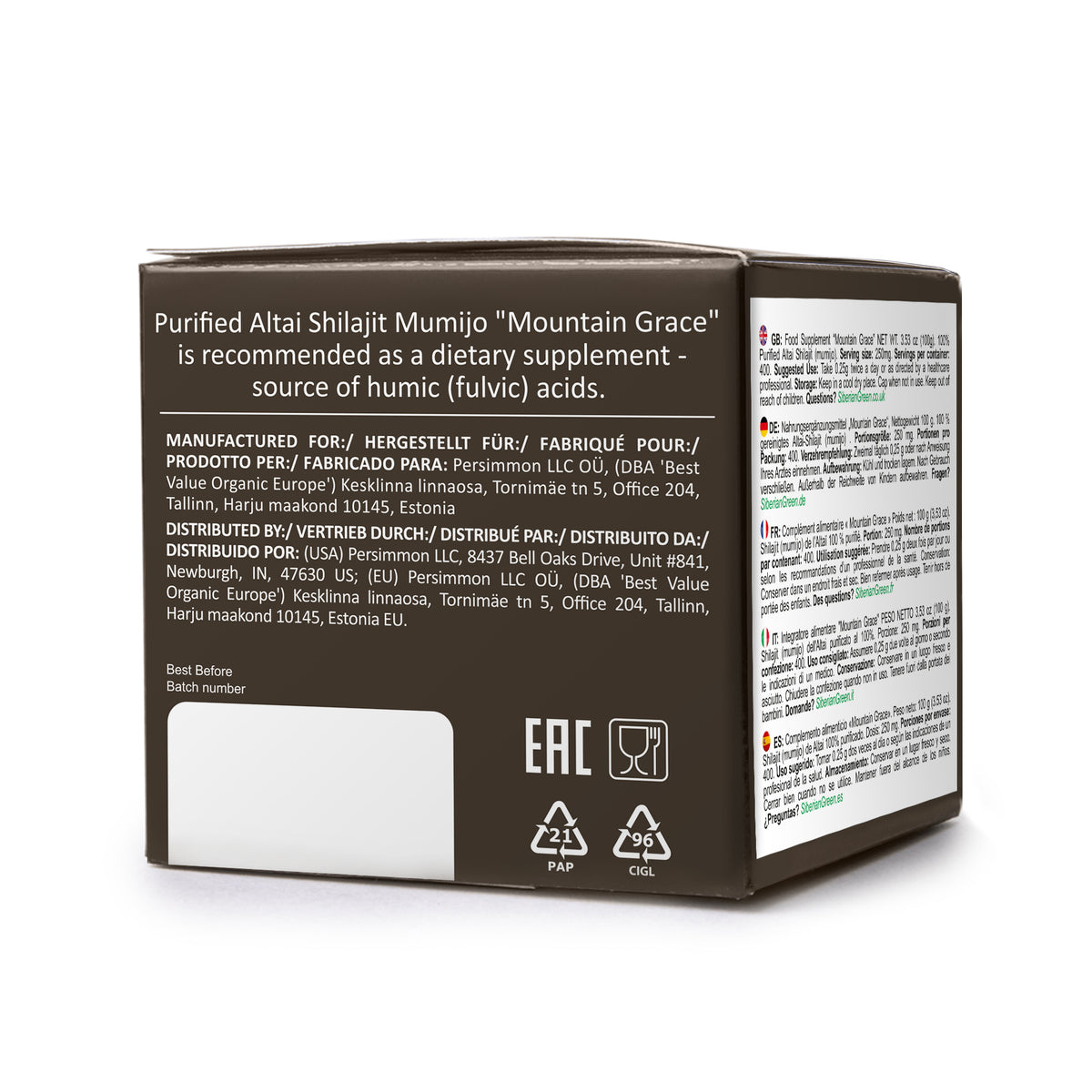 Premium Siberian Shilajit Resin – 100g | 100% Natural Altai Mumiyo