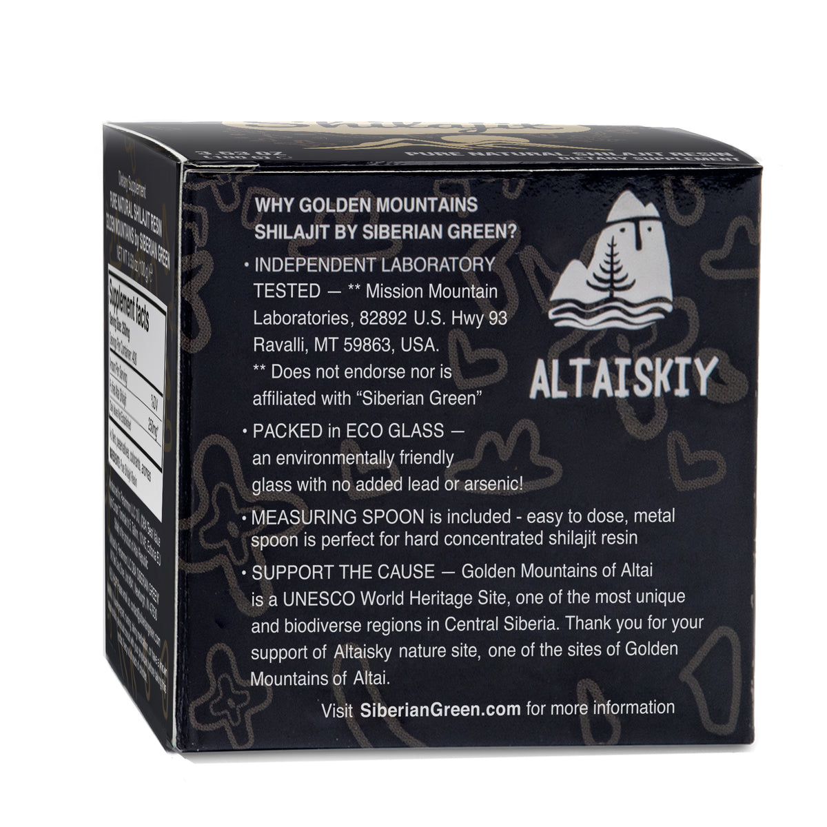 Golden Mountain Shilajit Resin – Pure Altai Shilajit 100g for Australia