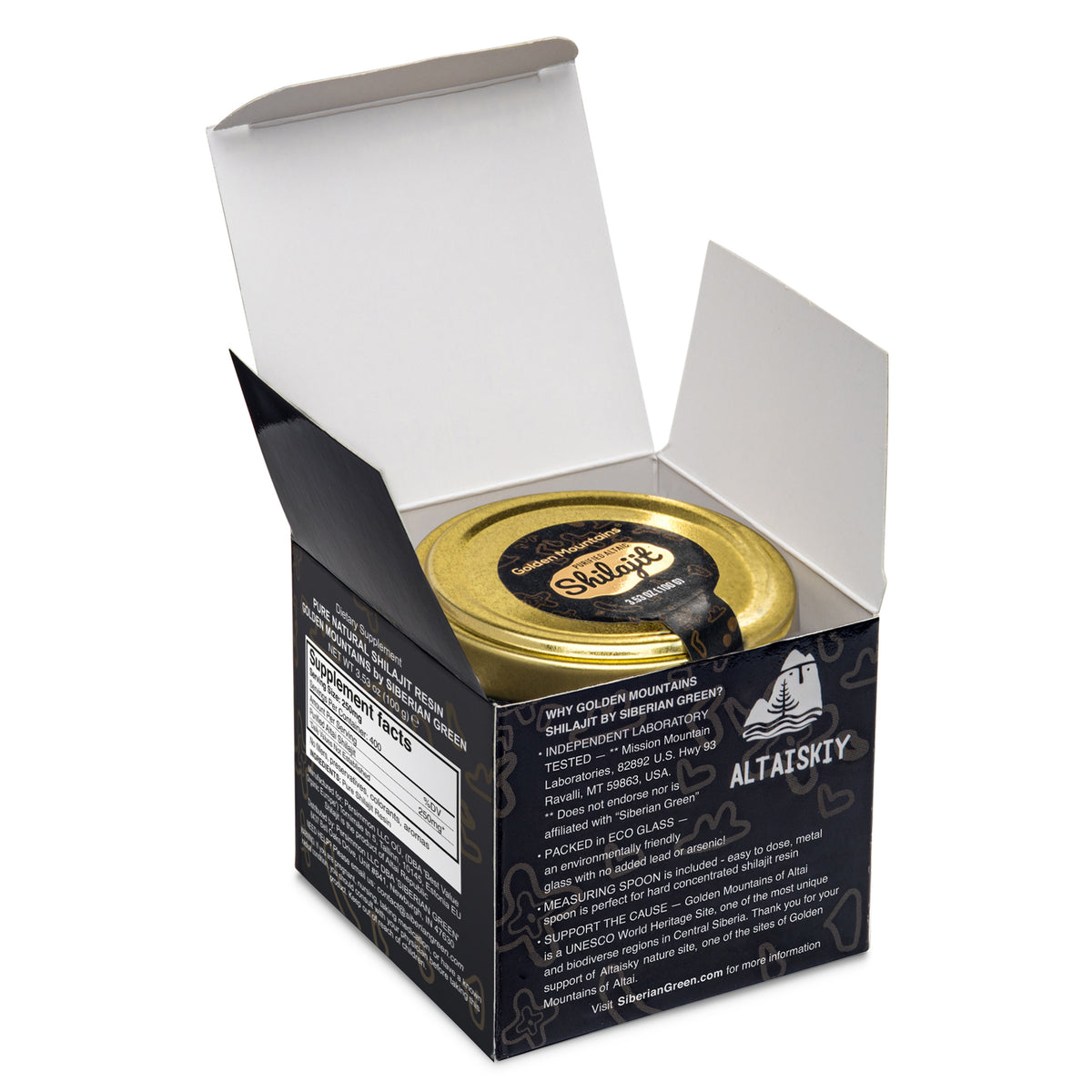 Golden Mountain Shilajit Resin – Pure Altai Shilajit 100g for Australia