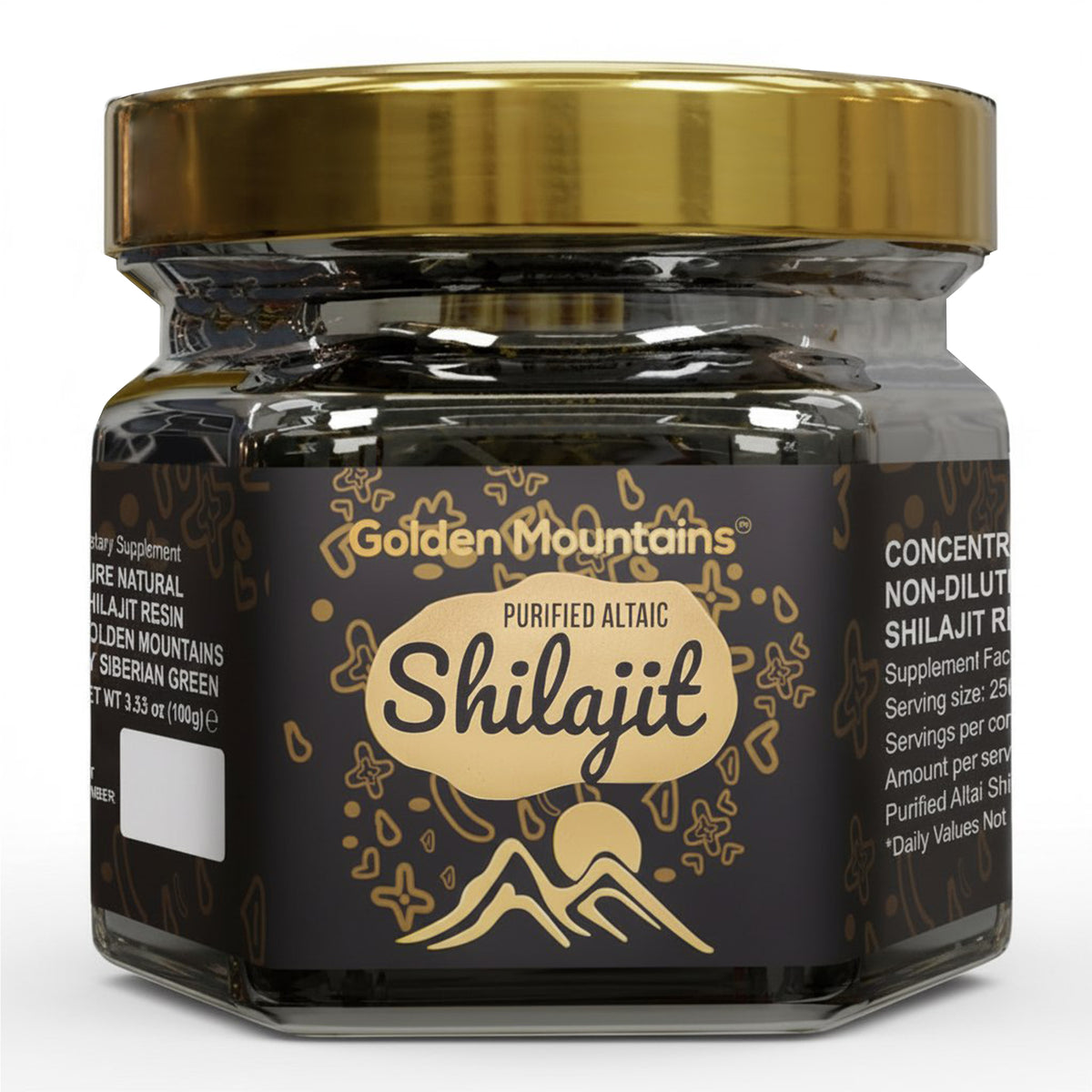Golden Mountain Shilajit Resin – Pure Altai Shilajit 100g for Australia