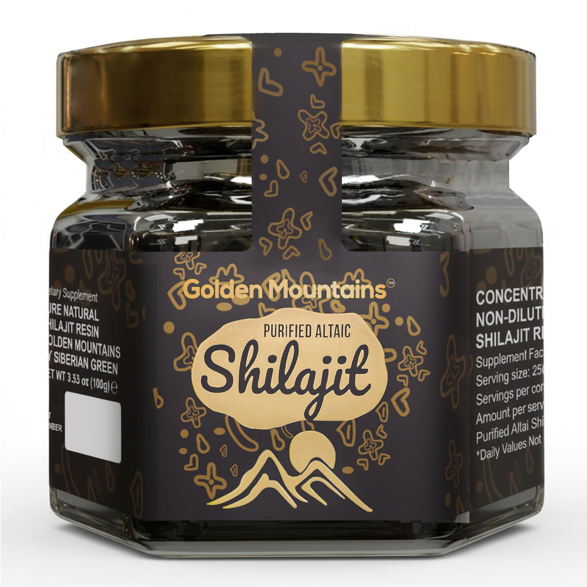 Golden Mountain Shilajit Resin – Pure Altai Shilajit 100g for Australia