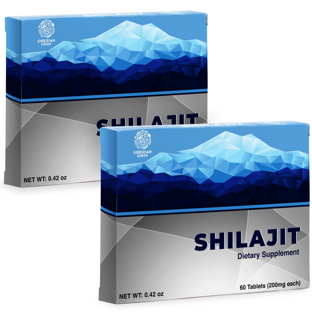 Blue Mountain Mumiyo Shilajit Tablets – 120 Count (2 x 60 Pack)