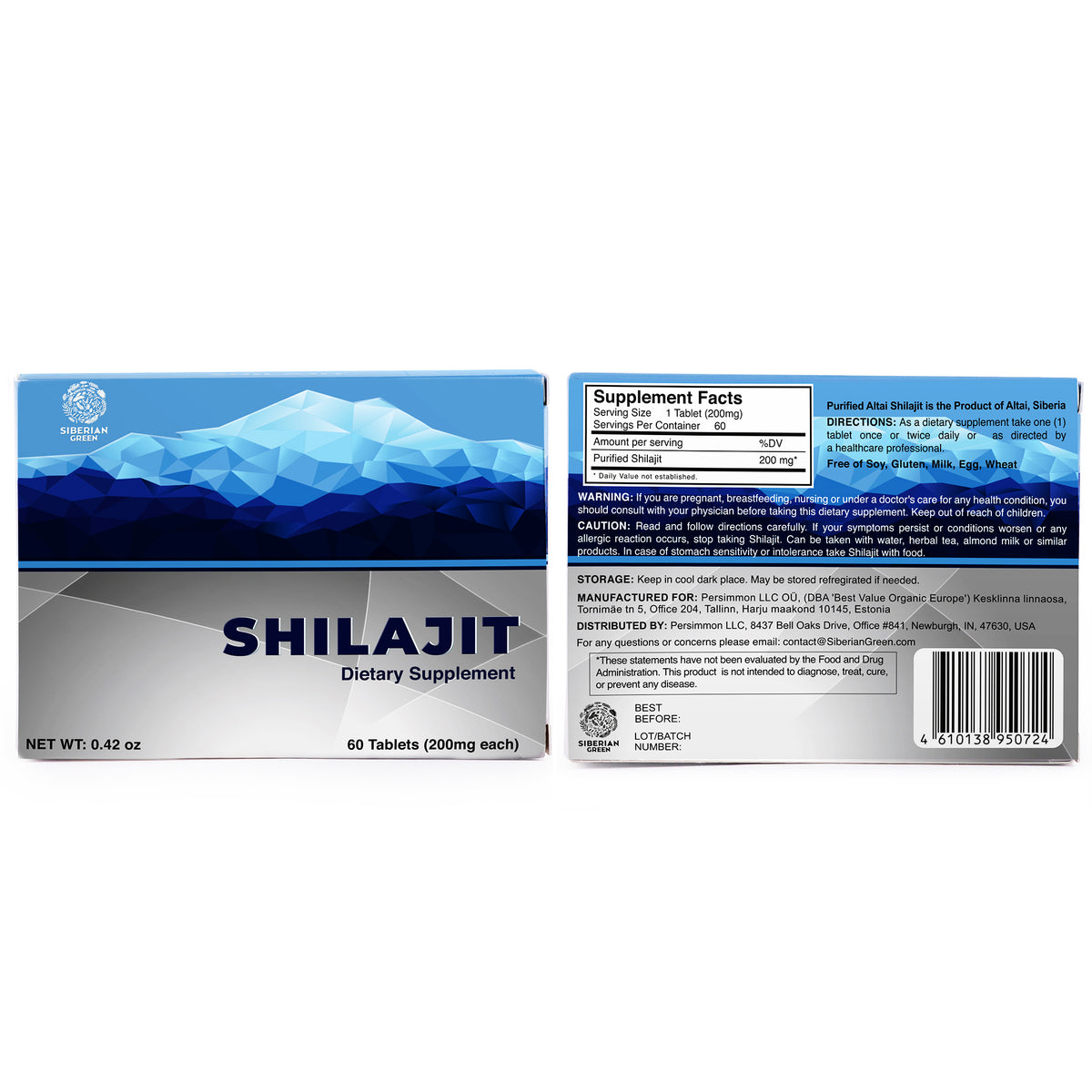 Altaic Pure Shilajit Tablets "MUMIJO" – 60 x 200mg Dry Drops