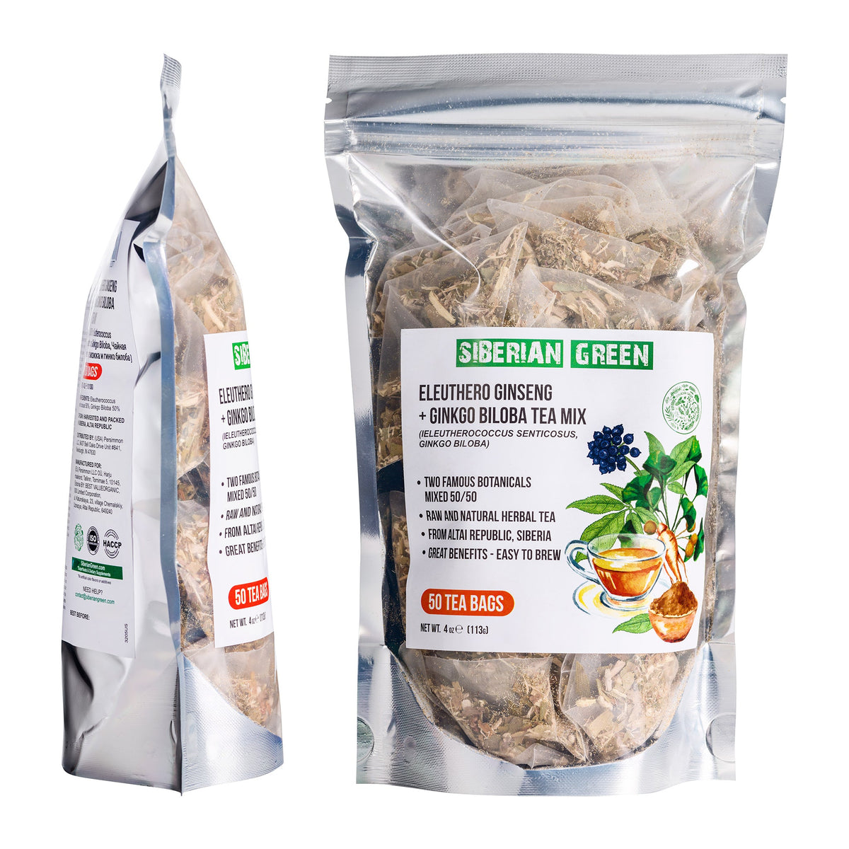 Natural adaptogen tea for stress relief and immune support&quot;